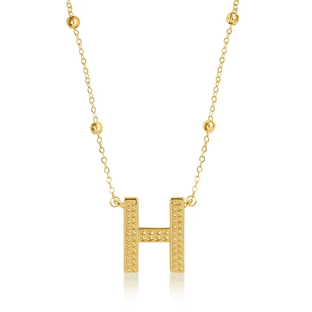 Gold Initial Necklace Letters A-Z Pendant Necklace for Women, Fashion Jewelry, 14K Gold-Plated Brass Initial Necklace Women S Initial Necklace Quality Neckla Trendy