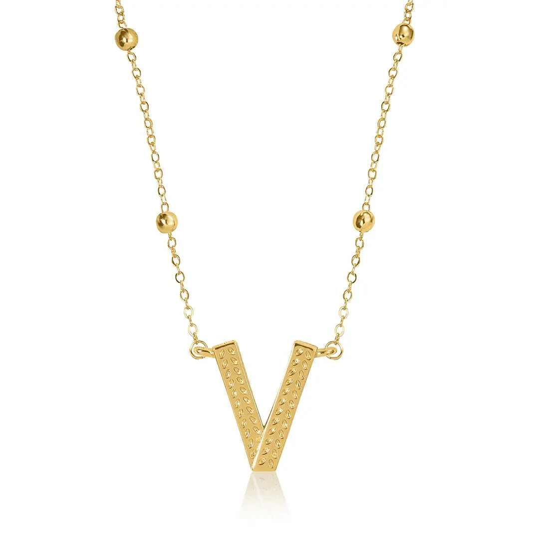 Gold Initial Necklace Letters A-Z Pendant Necklace for Women, Fashion Jewelry, 14K Gold-Plated Brass Initial Necklace Women S Initial Necklace Quality Neckla Trendy