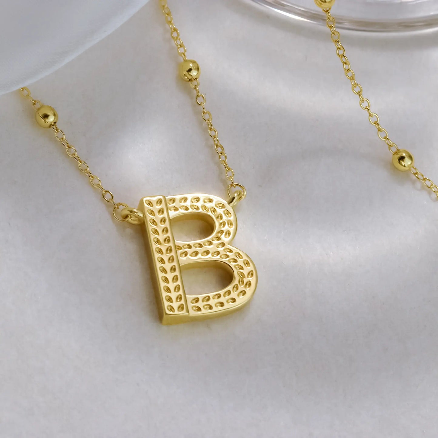 Gold Initial Necklace Letters A-Z Pendant Necklace for Women, Fashion Jewelry, 14K Gold-Plated Brass Initial Necklace Women S Initial Necklace Quality Neckla Trendy