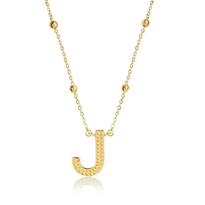 Gold Initial Necklace Letters A-Z Pendant Necklace for Women, Fashion Jewelry, 14K Gold-Plated Brass Initial Necklace Women S Initial Necklace Quality Neckla Trendy