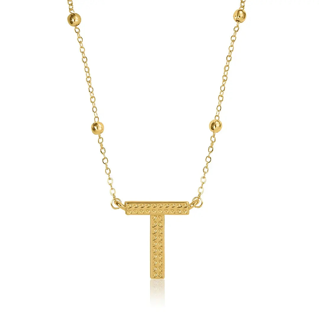 Gold Initial Necklace Letters A-Z Pendant Necklace for Women, Fashion Jewelry, 14K Gold-Plated Brass Initial Necklace Women S Initial Necklace Quality Neckla Trendy