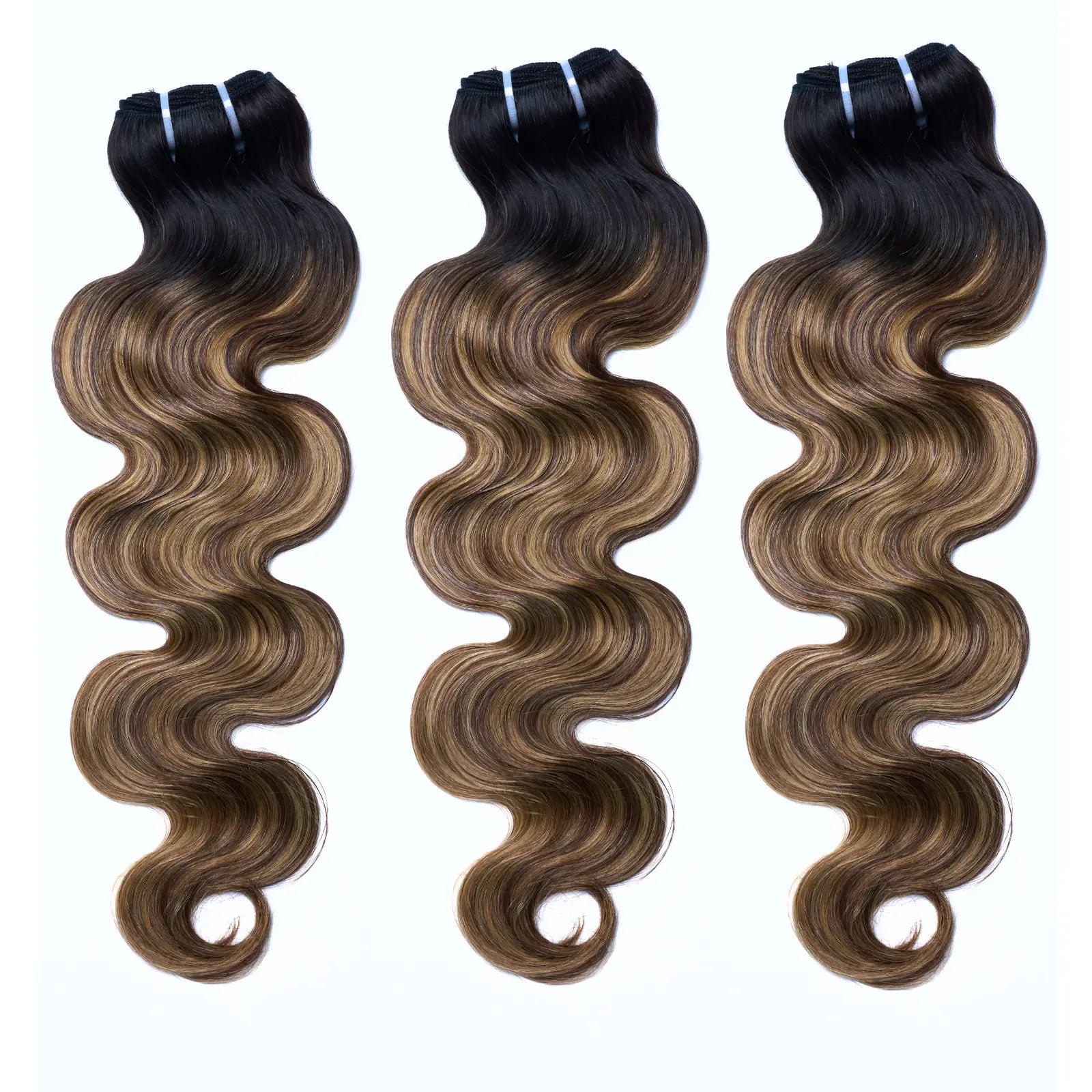[Ashine] T1B/P4/27 Highlight 10A Brazilian Body Wavy 100% Virgin Human Hair Weave Bundles Hair Extensions