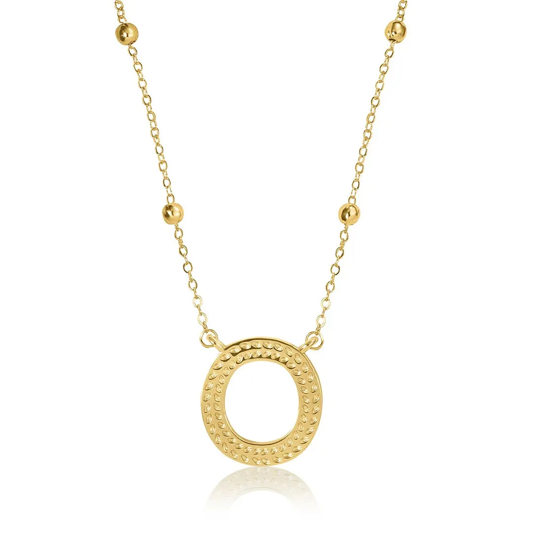 Gold Initial Necklace Letters A-Z Pendant Necklace for Women, Fashion Jewelry, 14K Gold-Plated Brass Initial Necklace Women S Initial Necklace Quality Neckla Trendy