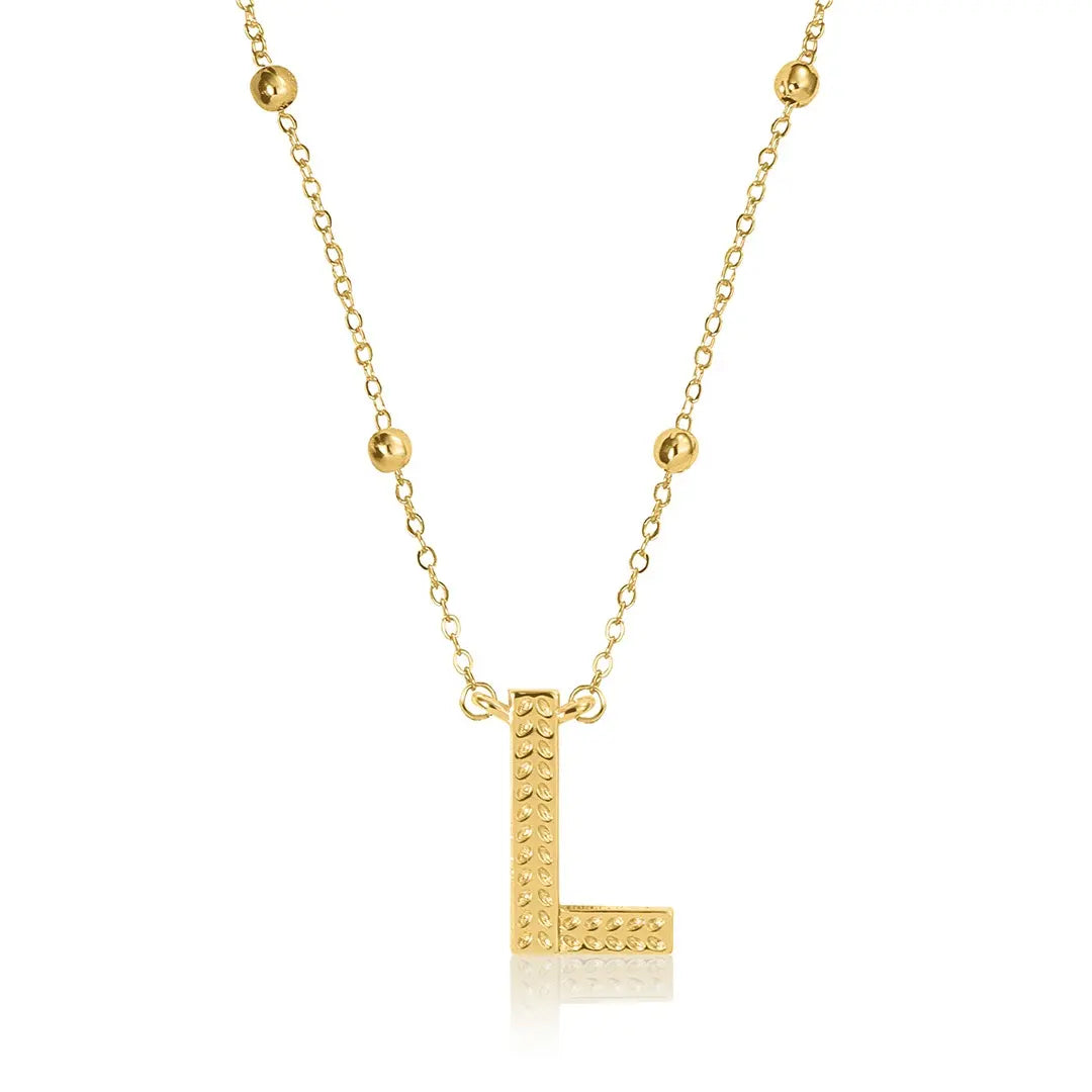 Gold Initial Necklace Letters A-Z Pendant Necklace for Women, Fashion Jewelry, 14K Gold-Plated Brass Initial Necklace Women S Initial Necklace Quality Neckla Trendy