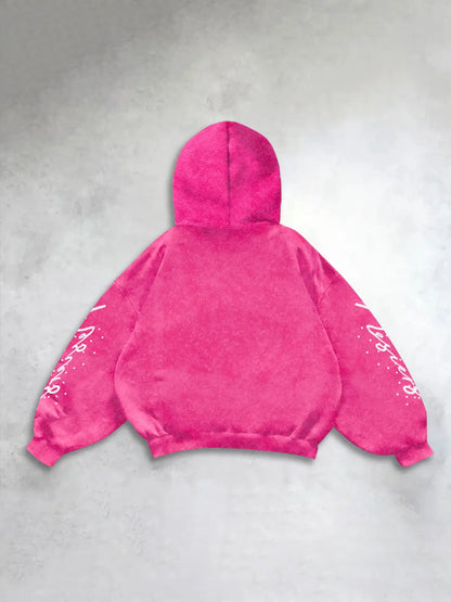 Men'S Fall Casual Hooded Sweatshirt with Rhinestone Jesus Print, Fitted Style, Comfortable and Durable, Versatile for Various Occasions, Graphic Hoodie