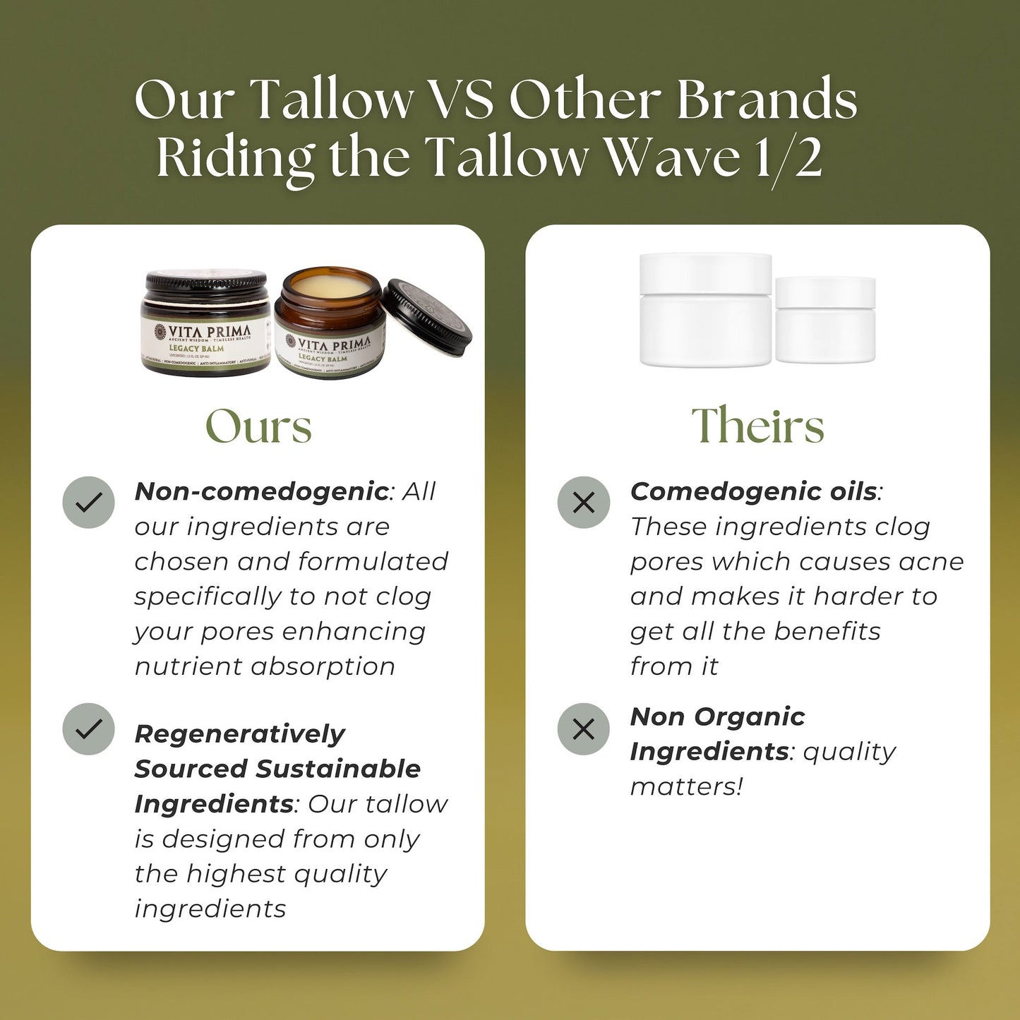 Legacy Tallow Balm